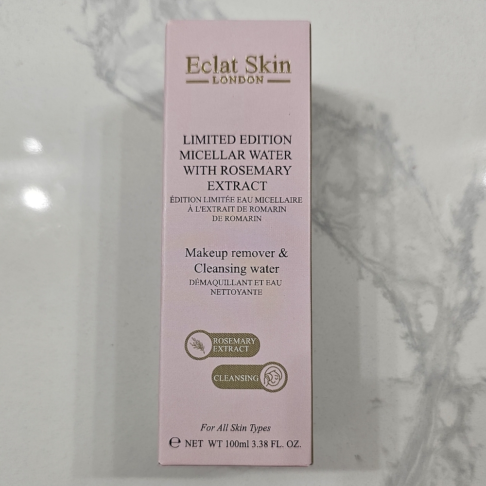ECLAT SKIN LONDON LIMITED EDITION MICELLAR WATER W/ ROSEMARY EXTRACT